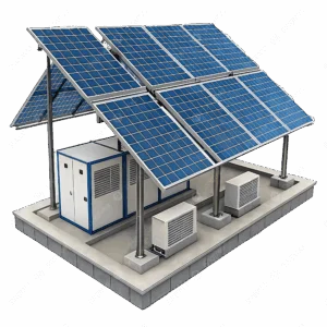 Commercial  Rooftop Solar Set